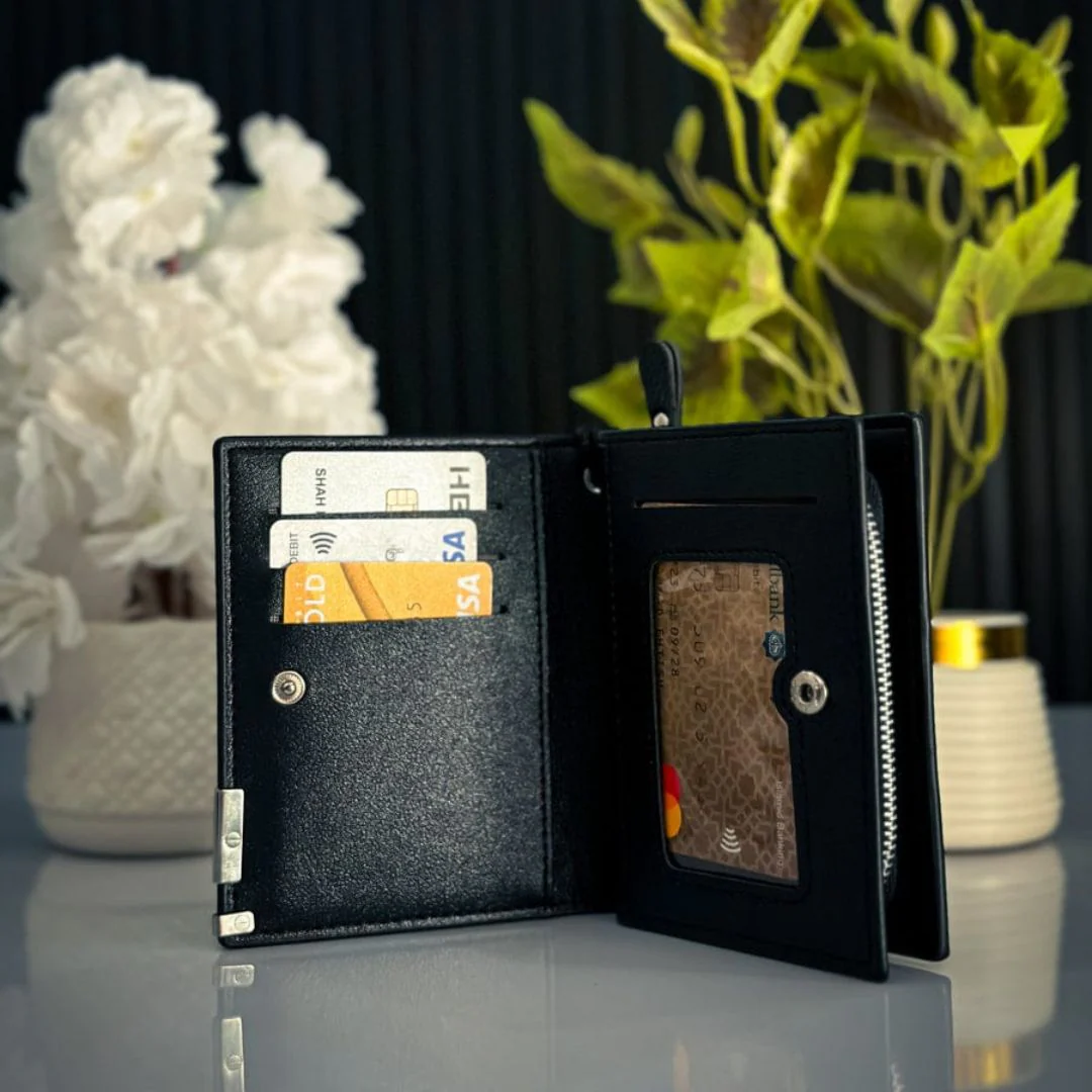 Balebaily Compact PU Wallet - Sleek, Smart & Stylish